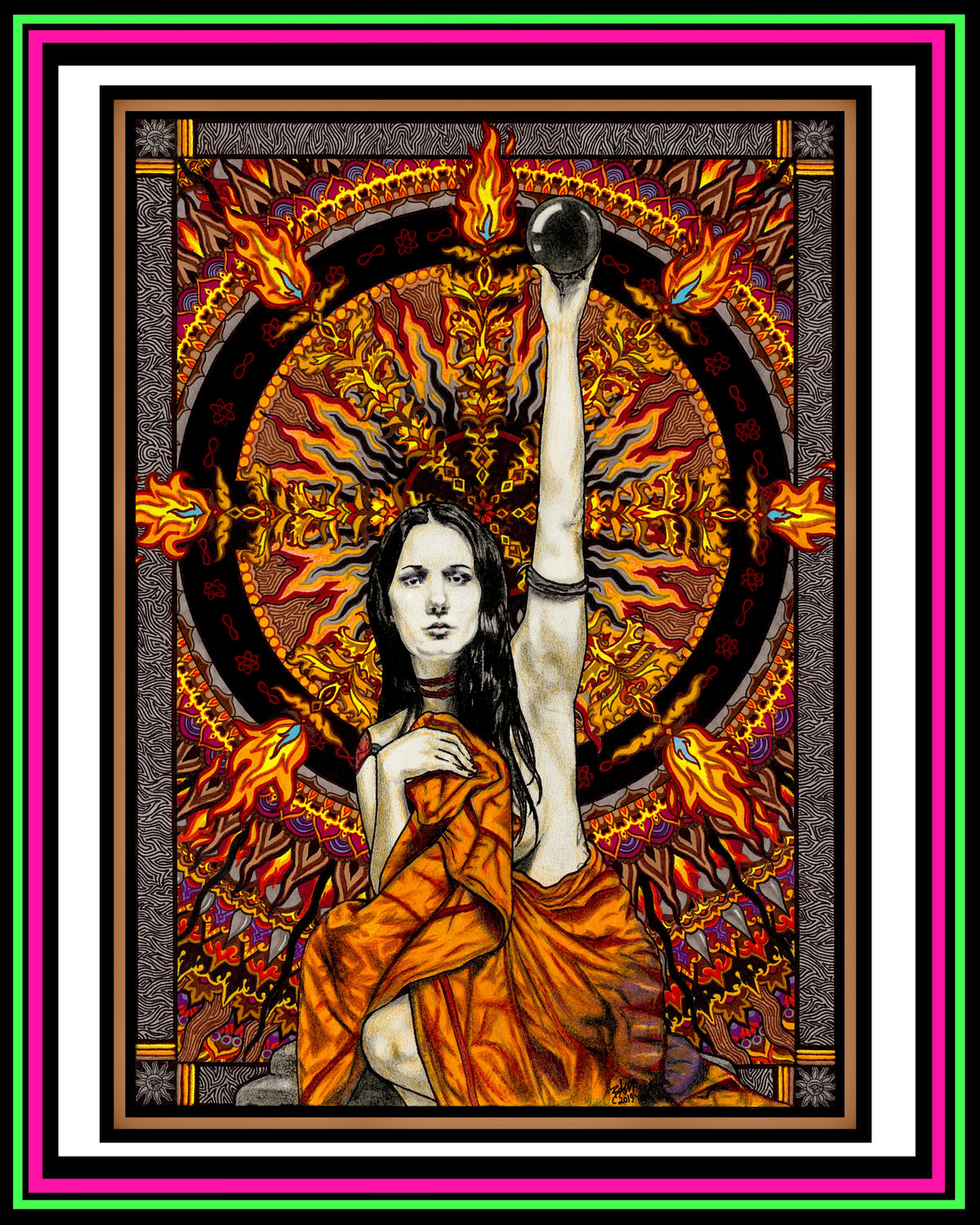 "Black Sun" Print
