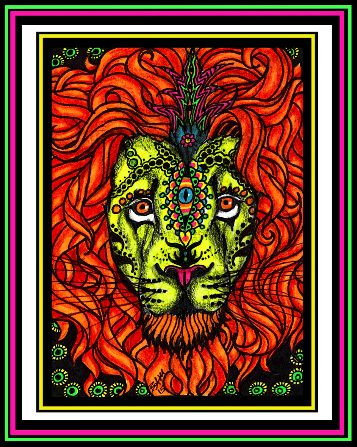 "Leo" Print