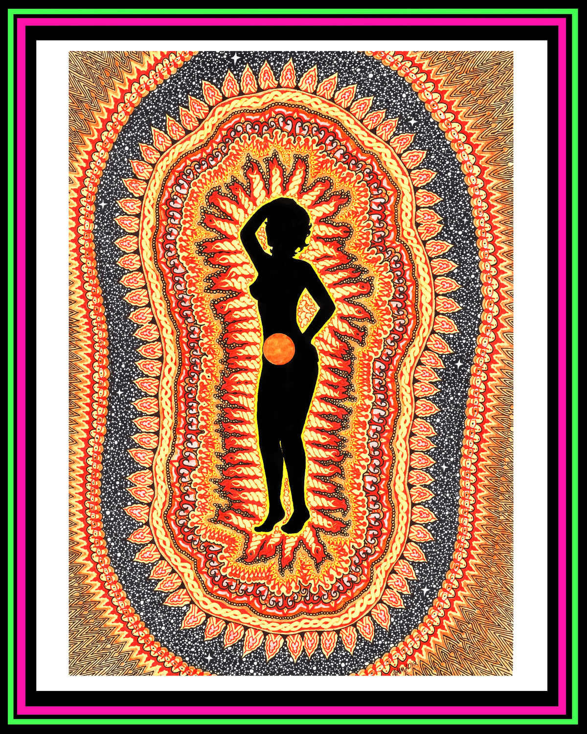 "Sacral Chakra" Print