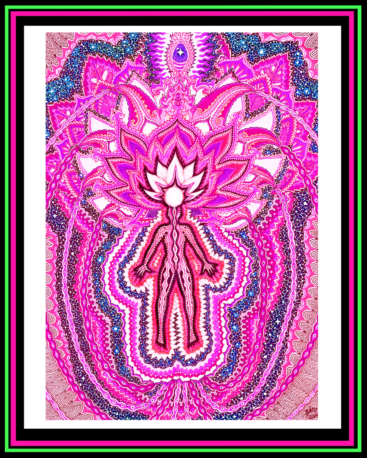 "Crown Chakra" Print