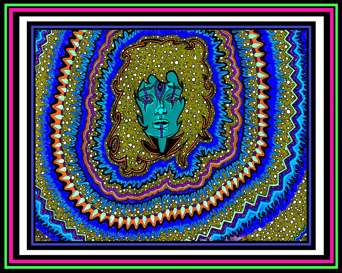 Impresión "La cara del universo"