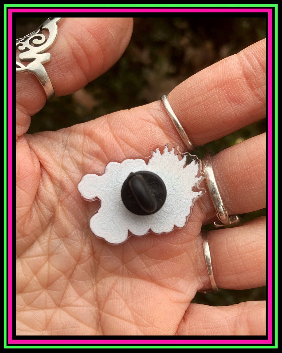 Eye Acrylic Pin
