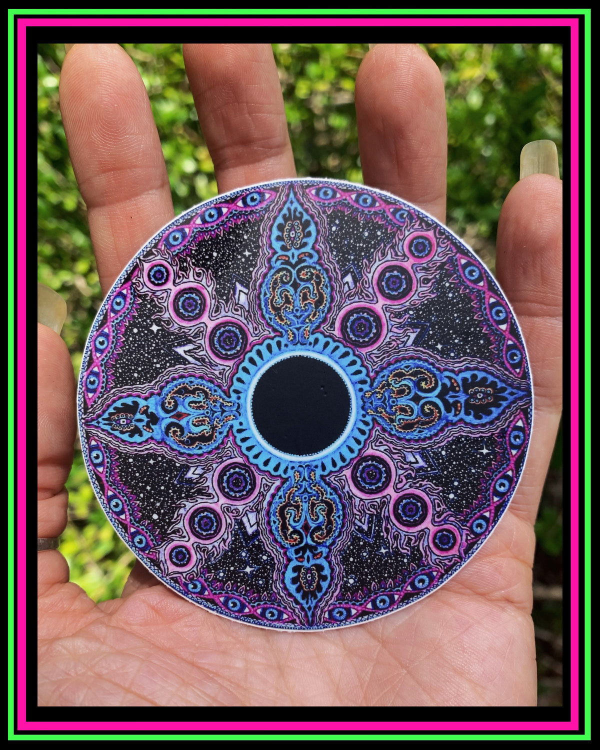 “Tranquil Void” vinyl sticker