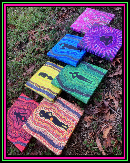 7 Chakra Series Canvas Print Set (16% off)
