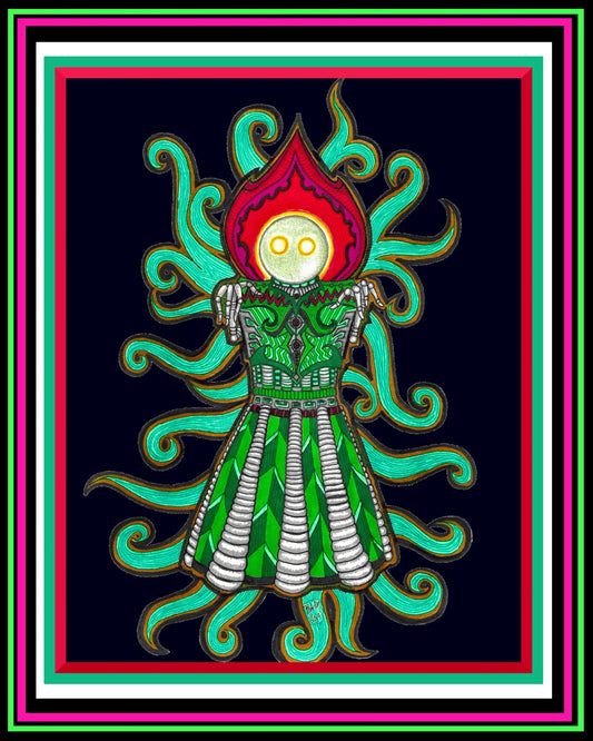 "Flatwoods Monster" Print