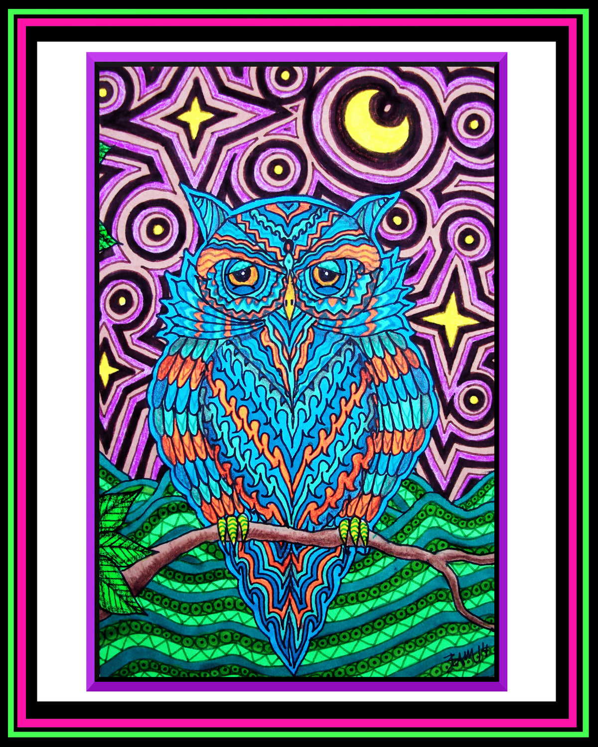 "Mr. Owl" Print