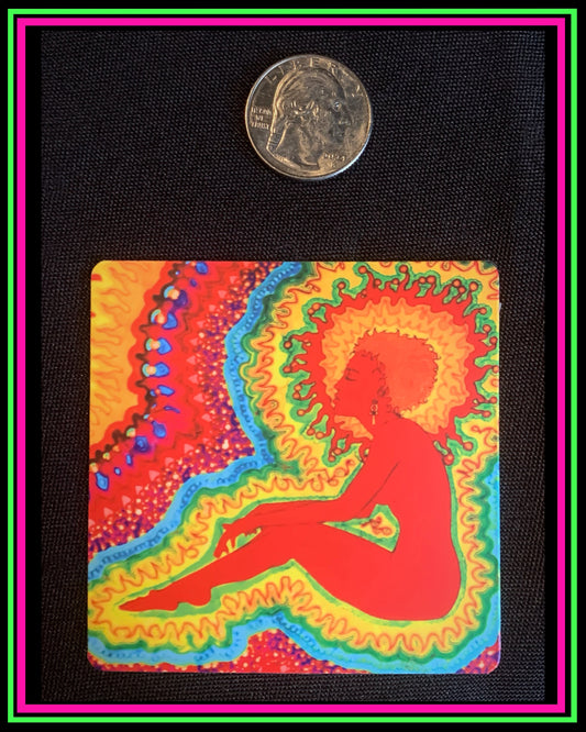 "Vibrant 2" Small Magnets