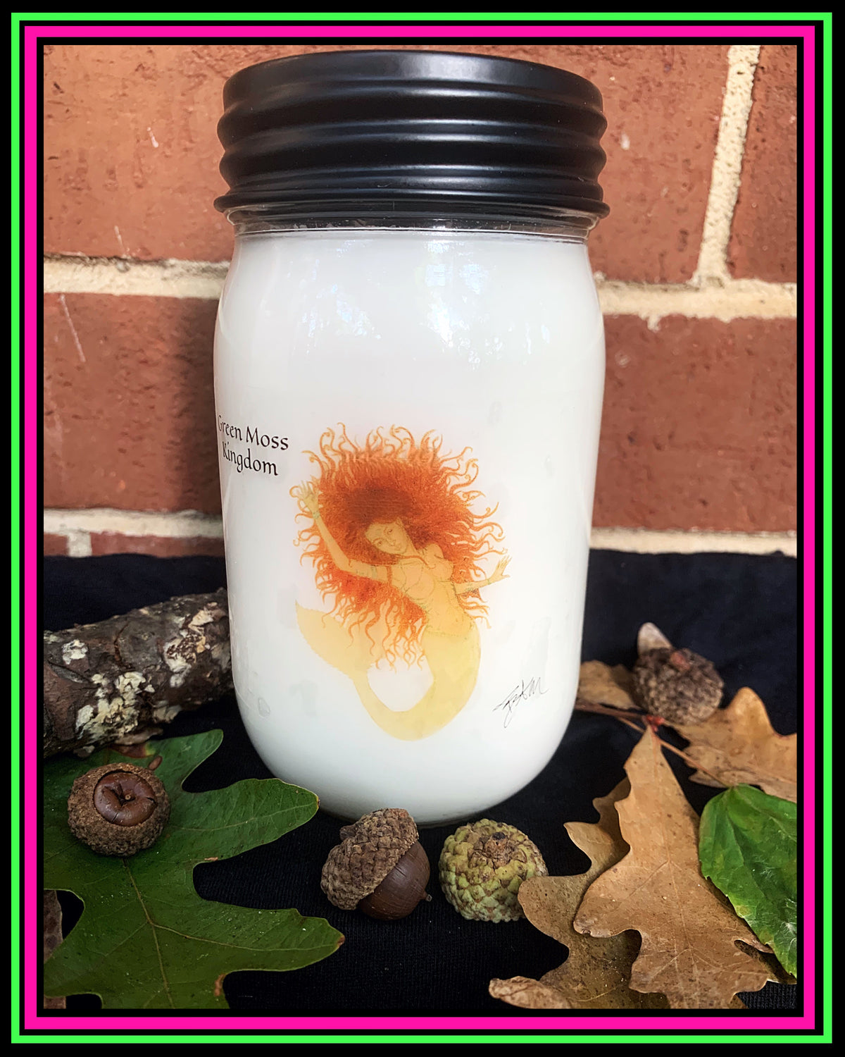 “Green Moss Kingdom”-Beachcomber Scent- Artisan Candle