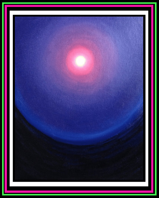 "Once Upon A Blue Moon" Print