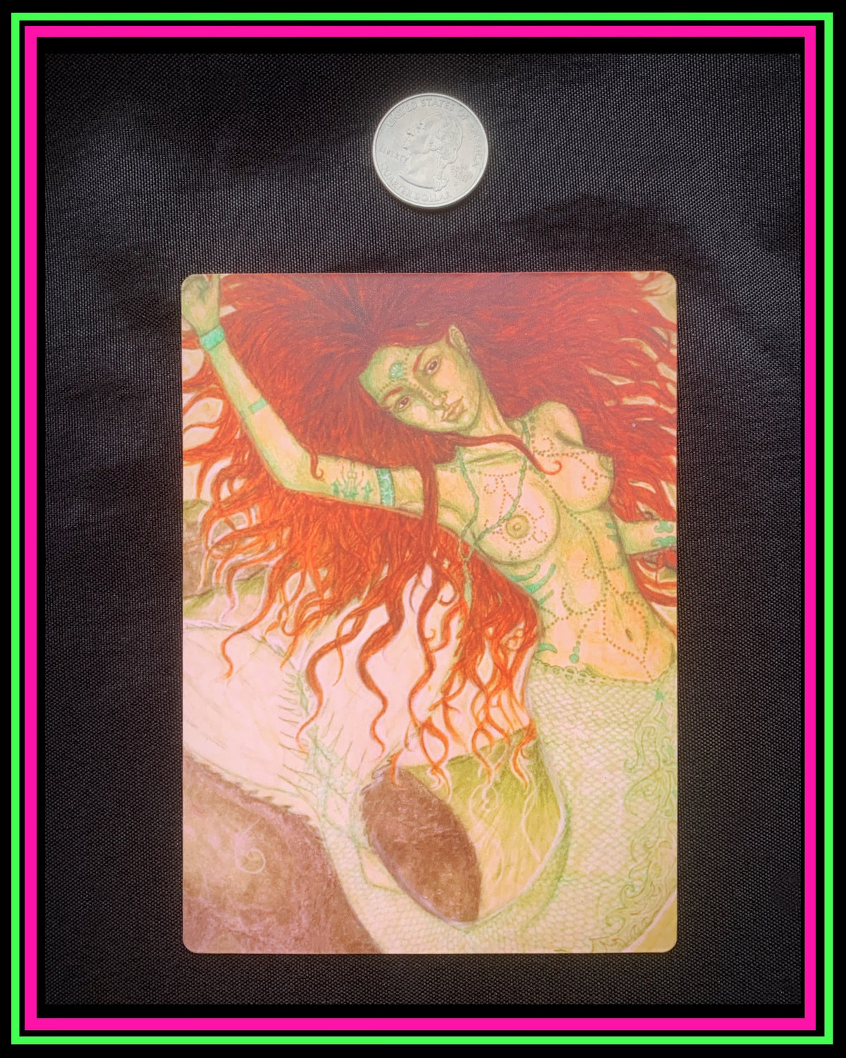 "Green Moss Kingdom" Large Magnet
