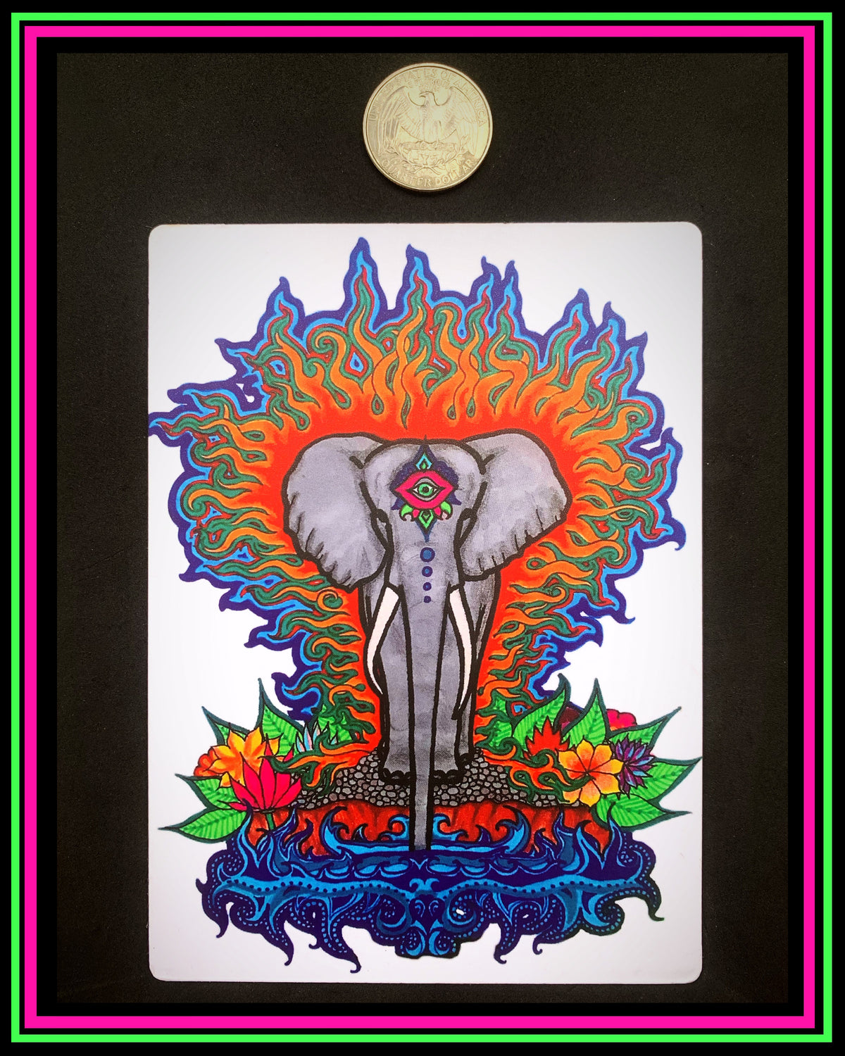"Ganesha" Large Magnet