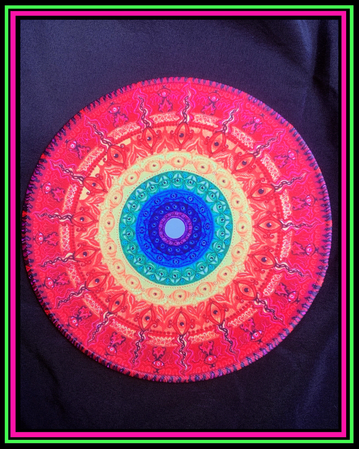 "Eye of the Chakra Storm" Mousepad