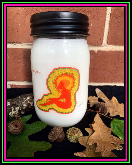 “Vibrant 2”-Citrus Sunrise Scent-Artisan Candle