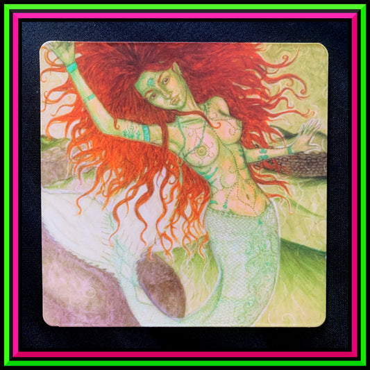 "Green Moss Kingdom" Small Magnet
