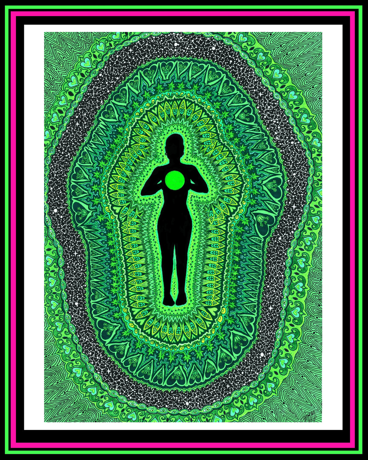 Impression « Chakra du cœur »