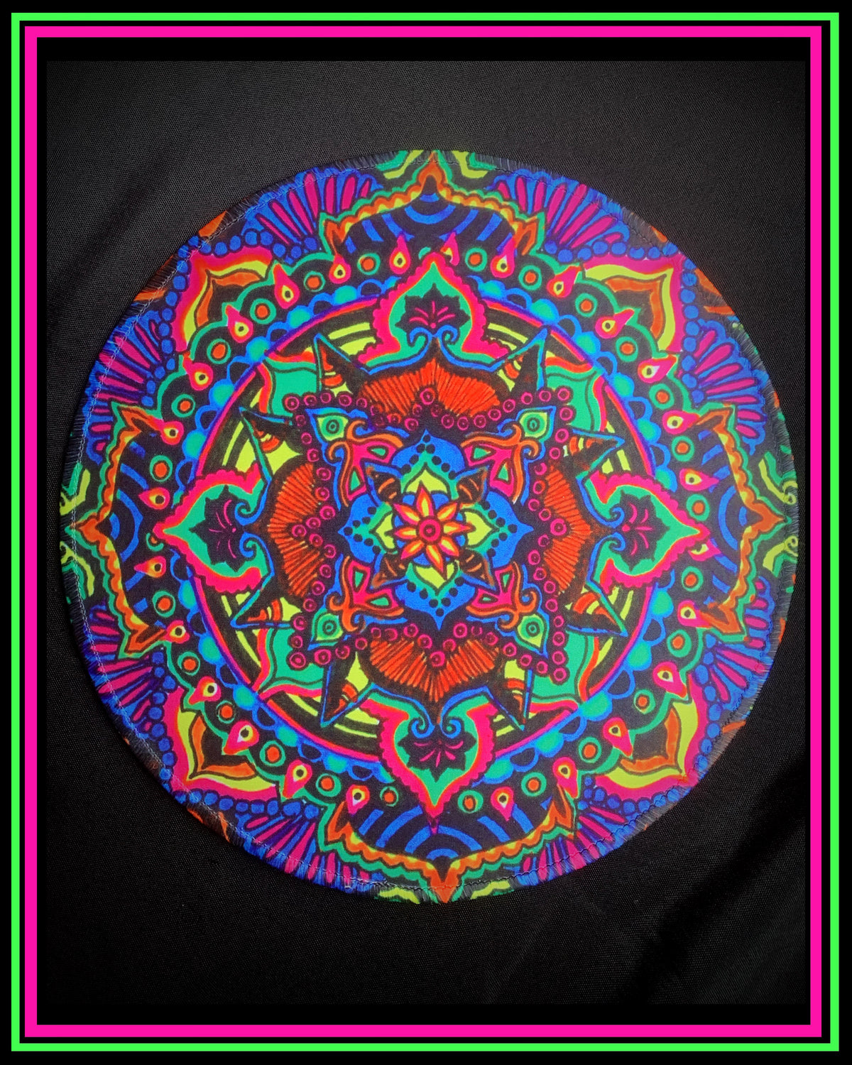 "Neon Kisses" Mousepad