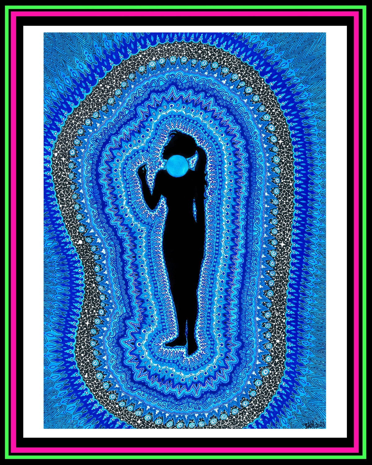 "Throat Chakra" Print