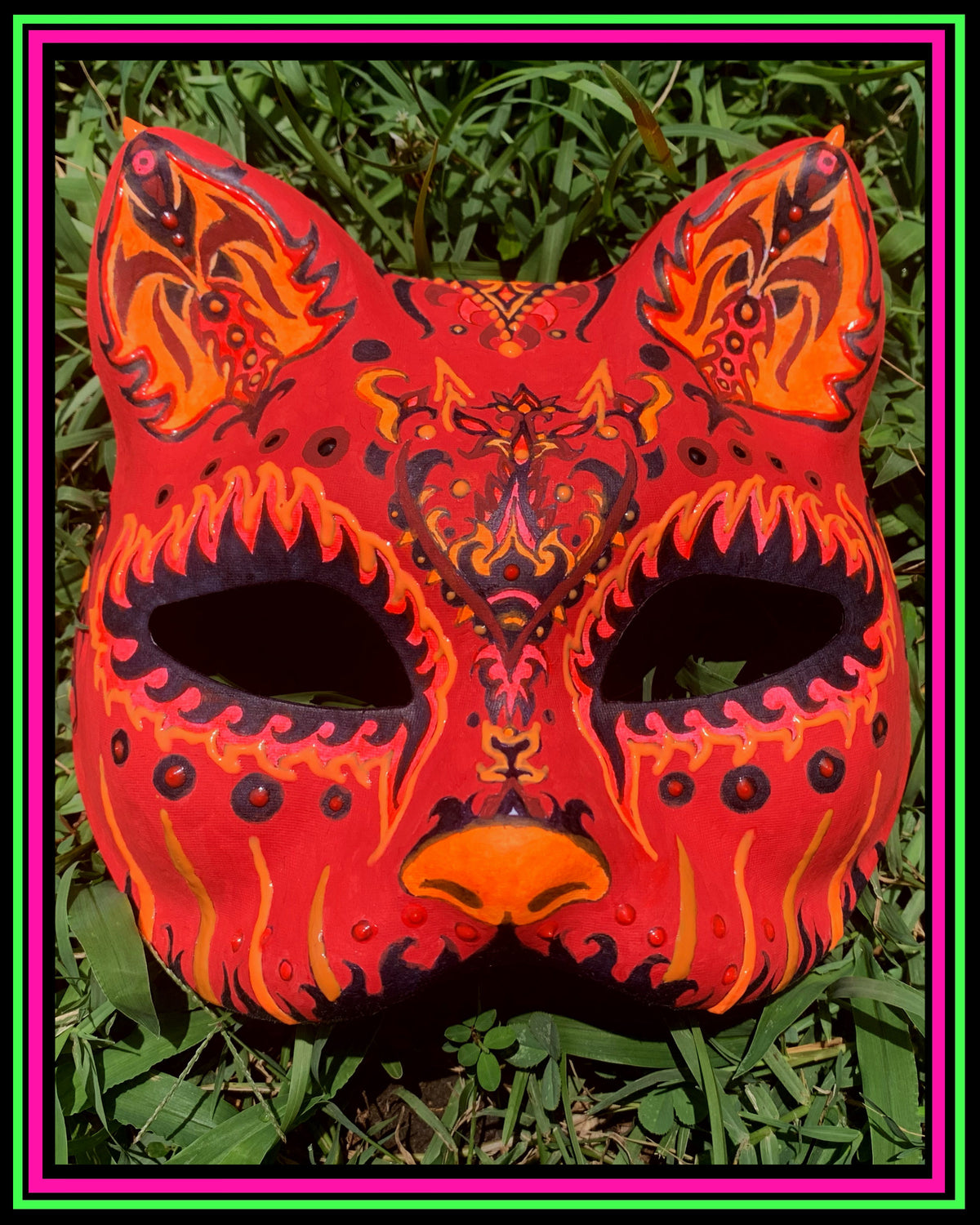 Red Magic Meow Mask