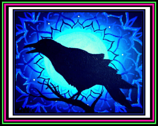 "Crow" Print