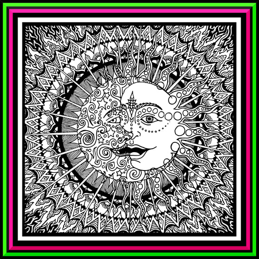 "Ra-Luna" (squared) Print
