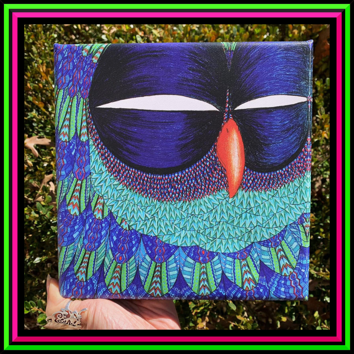 "Mystic Sovicka" Small Canvas Print