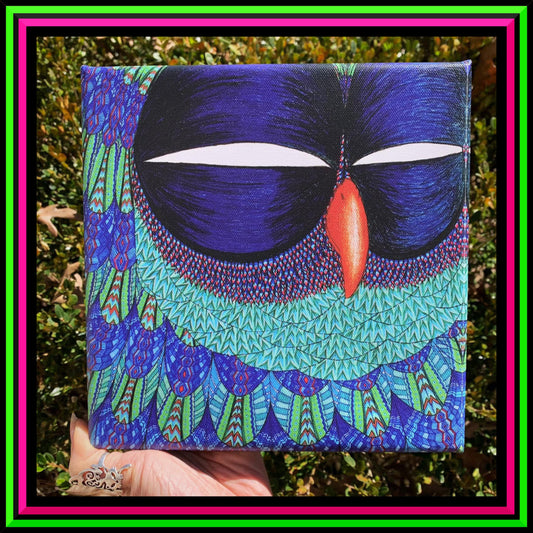 "Mystic Sovicka" Small Canvas Print