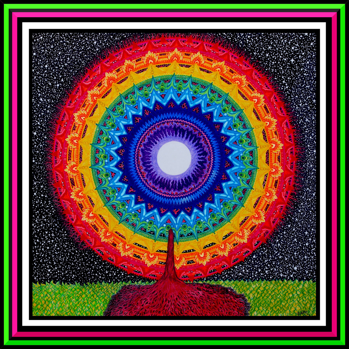 "Chakra Tree Of Life" Print