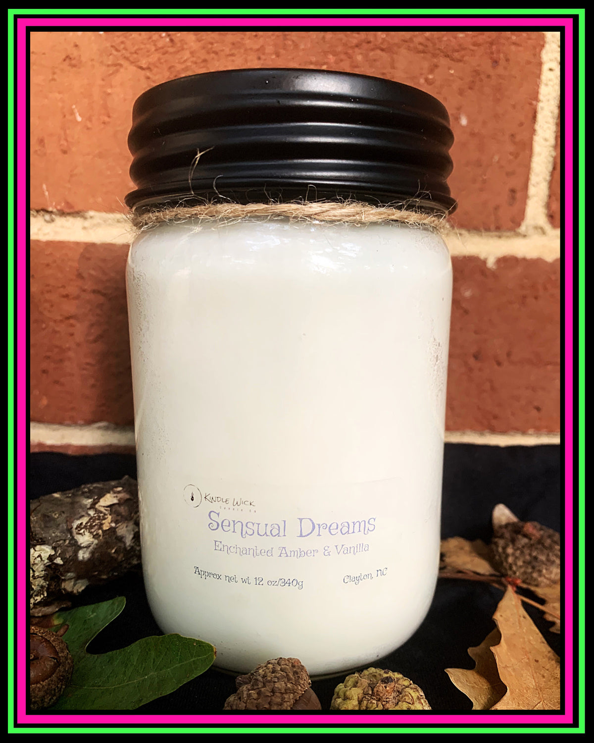 "Ganesha"-Sensual Dreams Scent-Artisan Candle