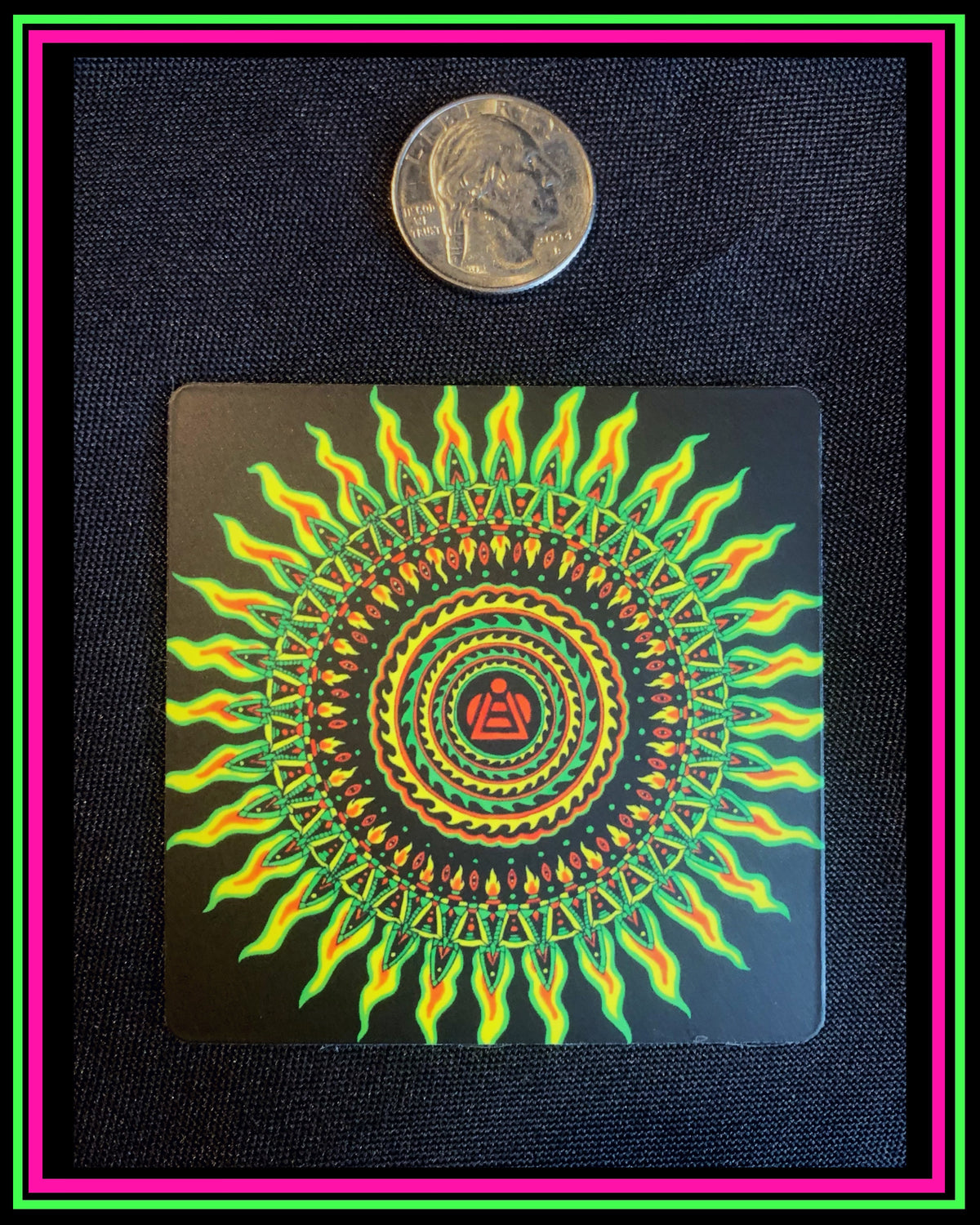"T.O.U.C.H Samadhi" small magnet