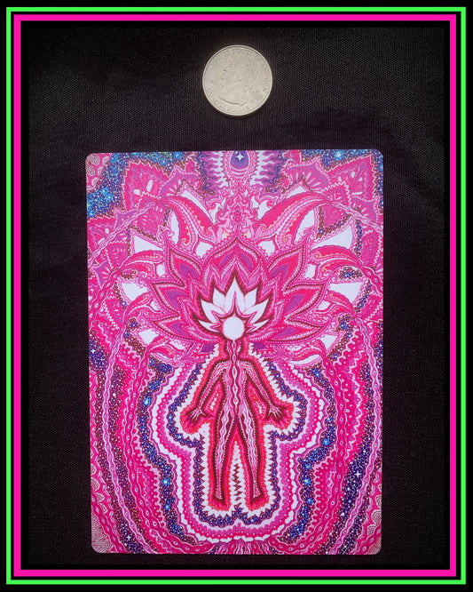 "Crown Chakra" Large Magnet