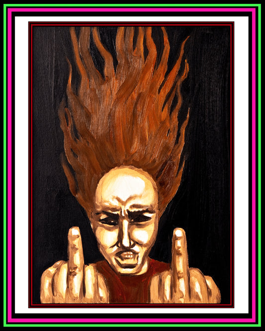 "F-U" Print