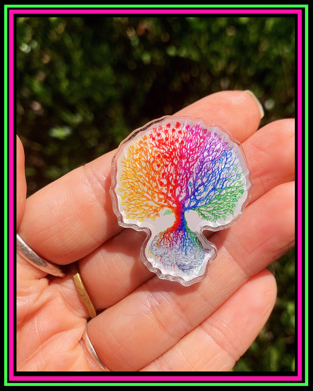 6 Acrylic Pins for $30