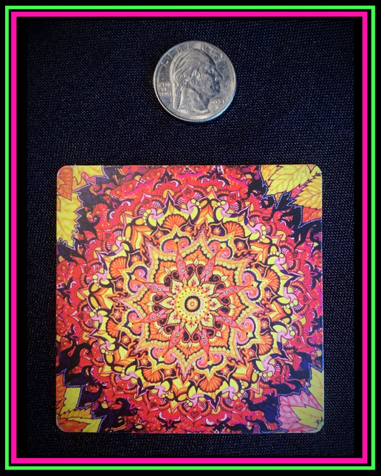 "Hello My Goodbyes" Small Magnet