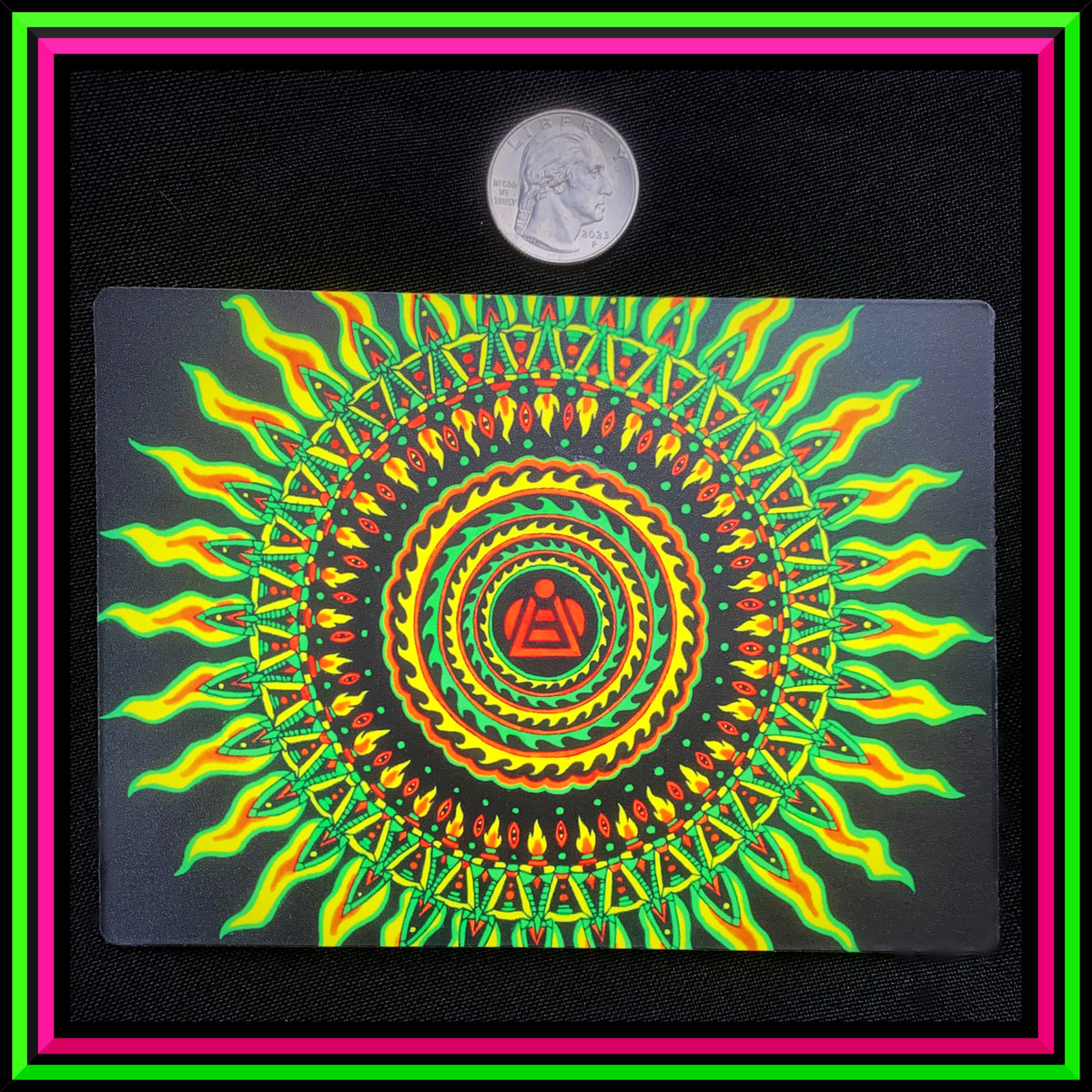 "T.O.U.C.H Samadhi" Large Magnet