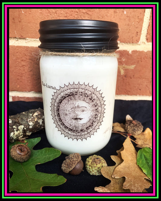 "Ra-Luna"-Dragon Blood Scent-Artisan Candle