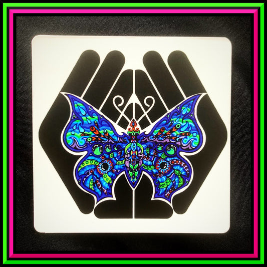 "Butterfly" Small Magnet