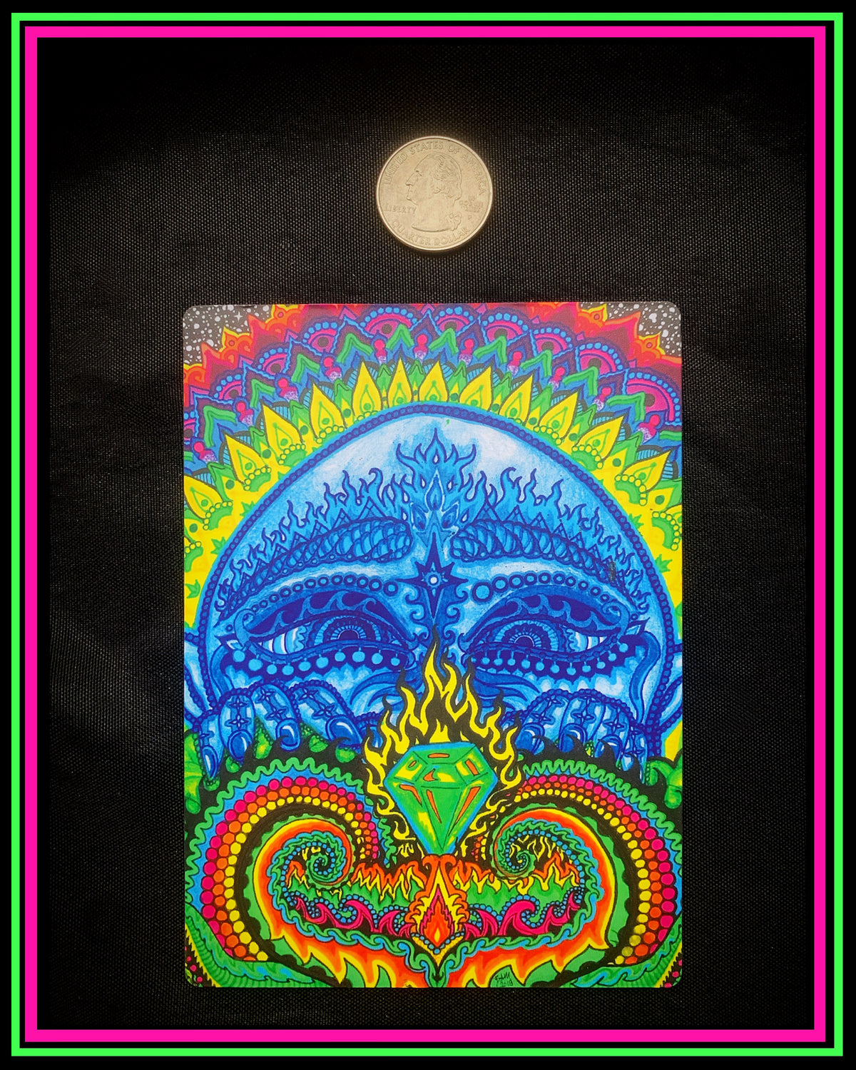"Om Mani Padme Yum" Large Magnet