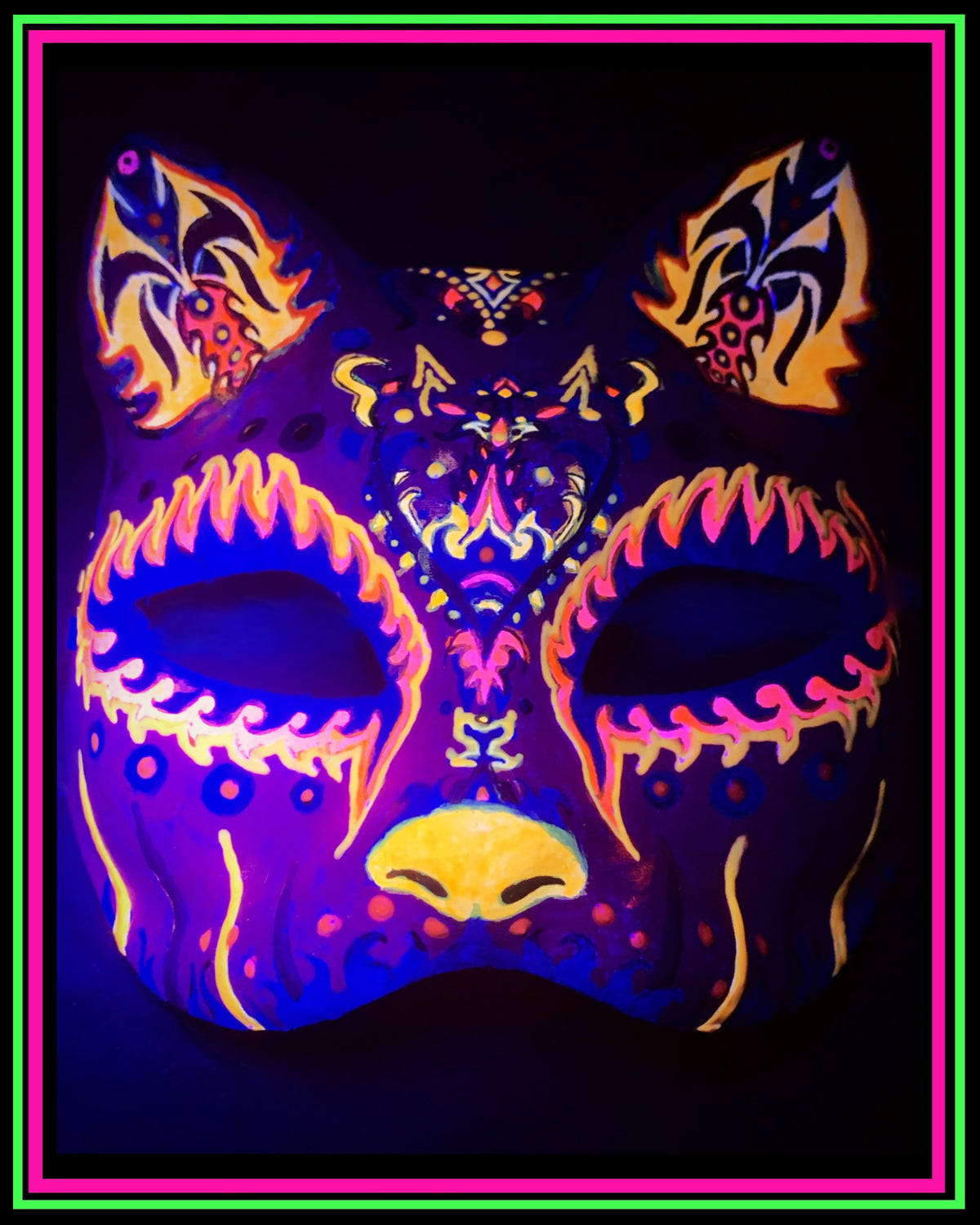 Red Magic Meow Mask