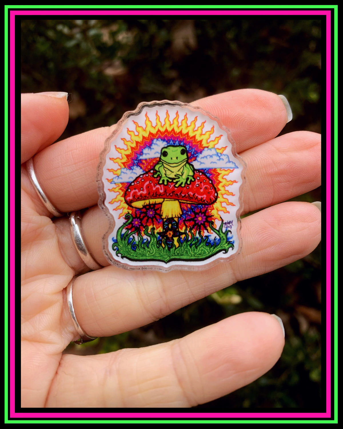 6 Acrylic Pins for $30