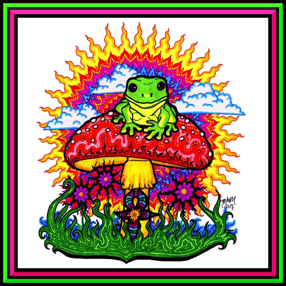 "Froggy for Mukunda" Print