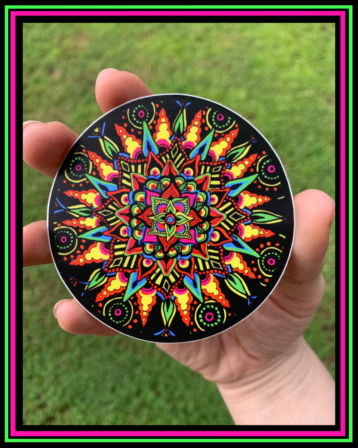 "Solar Eclipse" vinyl sticker