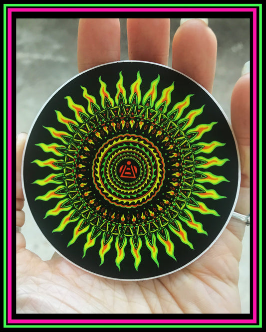 “T.O.U.C.H Samadhi” vinyl sticker