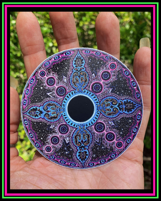 “Tranquil Void” vinyl sticker