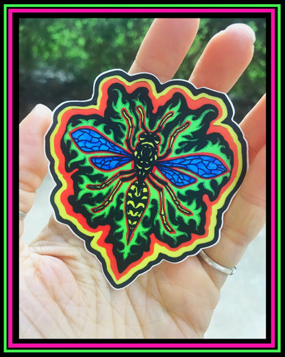 "She Knows" vinyl sticker