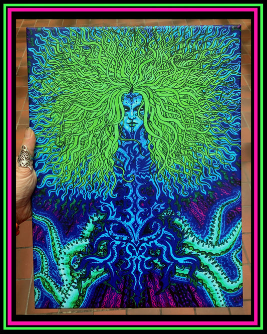 "UyuLala" Canvas Piece