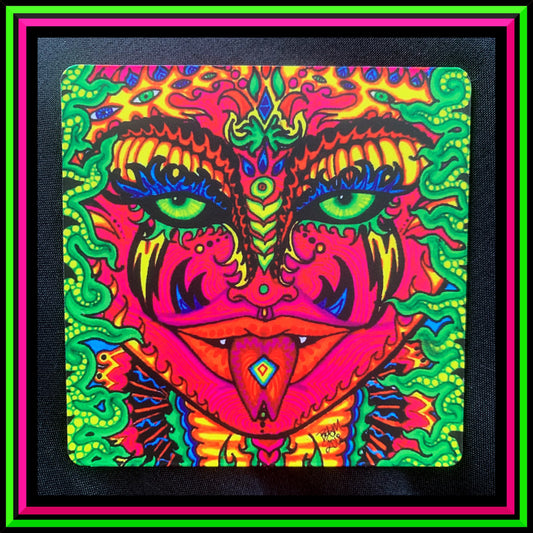 "Serpentine Ellora" Small Magnet