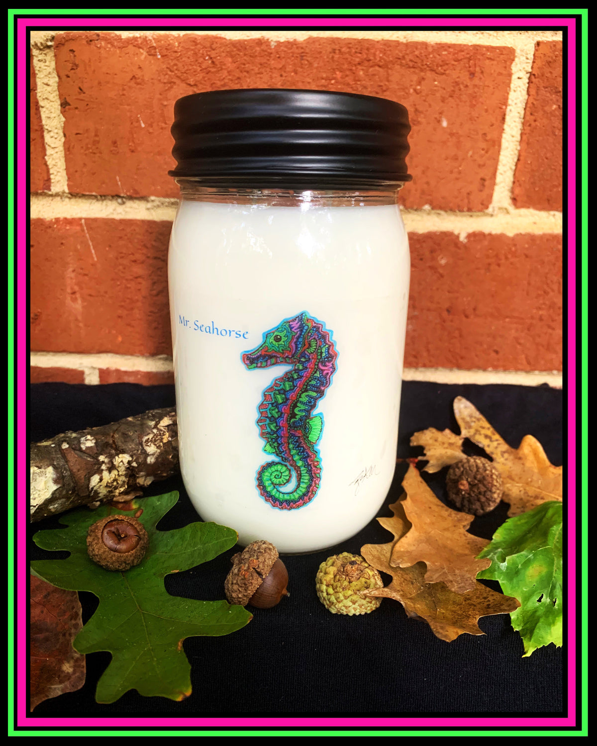 "Mr Seahorse"-Sweet Carolina Scent-Artisan Candle