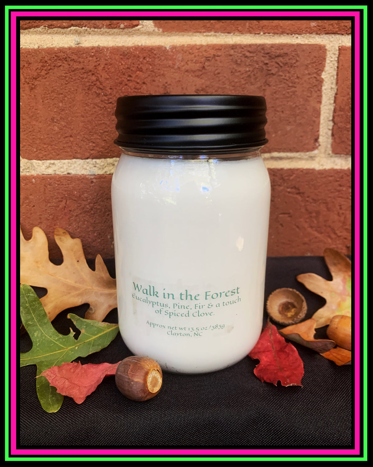 "Mr Owl"-Walk in the Forest Scent-Artisan Candle